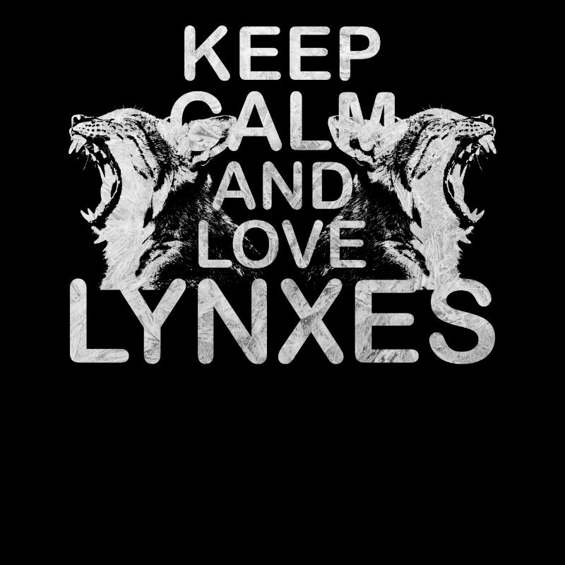 Keep Calm Love Lynx Lynx Motif Lynx