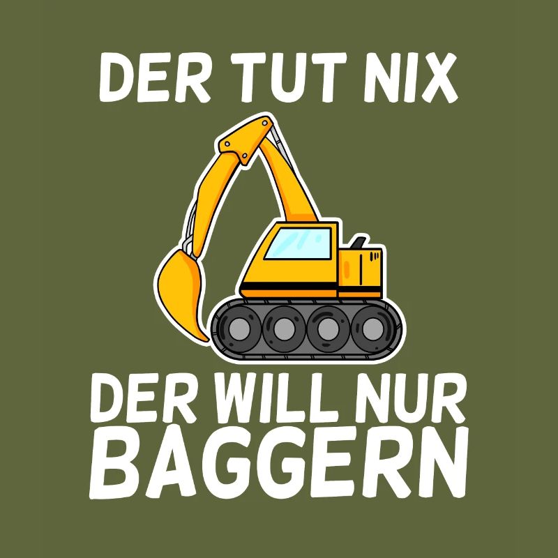 Bagger Baggerfahrer