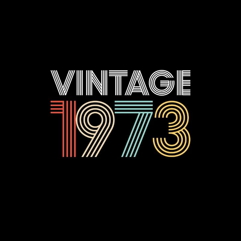 Vintage 1973 Geburtstag