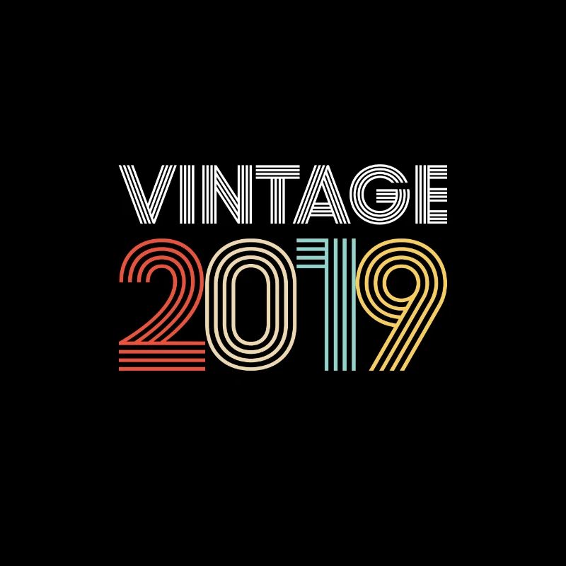 Vintage 2019 Geburtstag