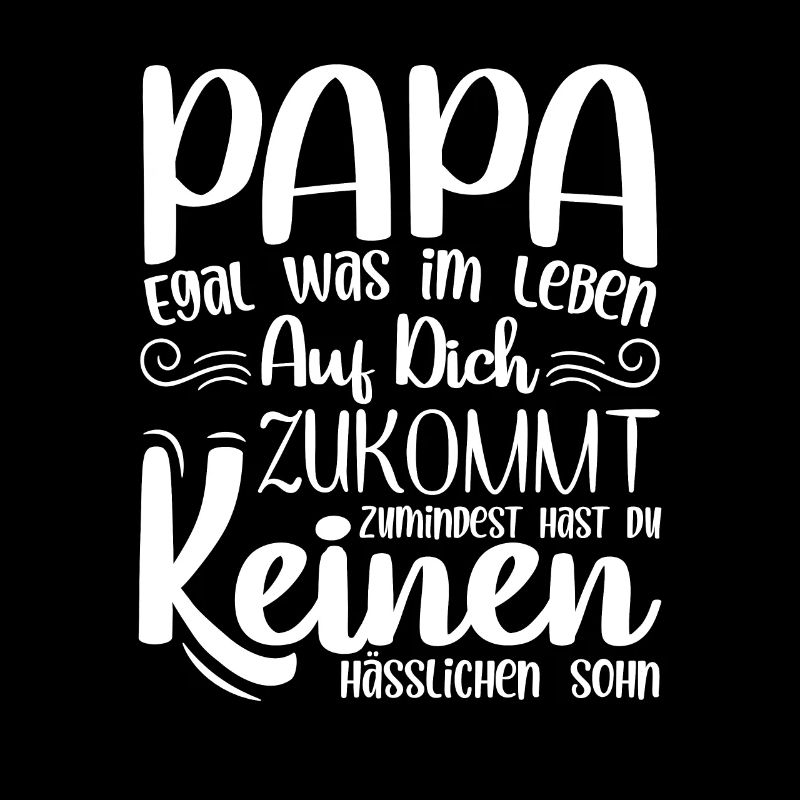 Vater Sohn Spruch Vatertag Vatertagsgeschenk