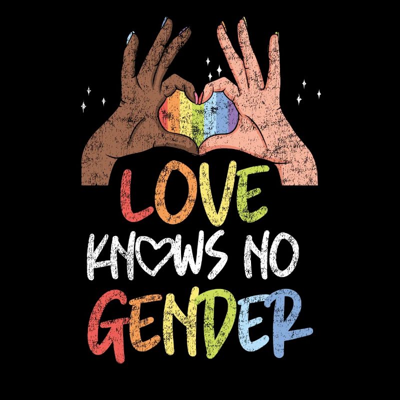 LGBT Pride Rainbow Love Knows No