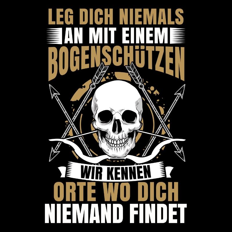 Bogenschießen Bogenschütze Geschenk Pfeil Bogen