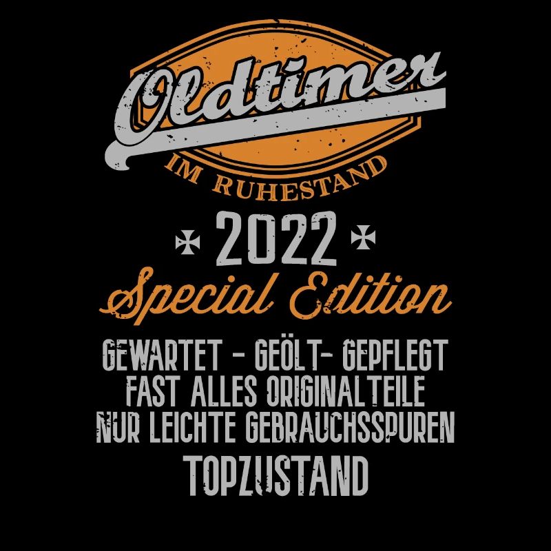 Oldtimer im Ruhestand 2022 Rentner Oldtimer