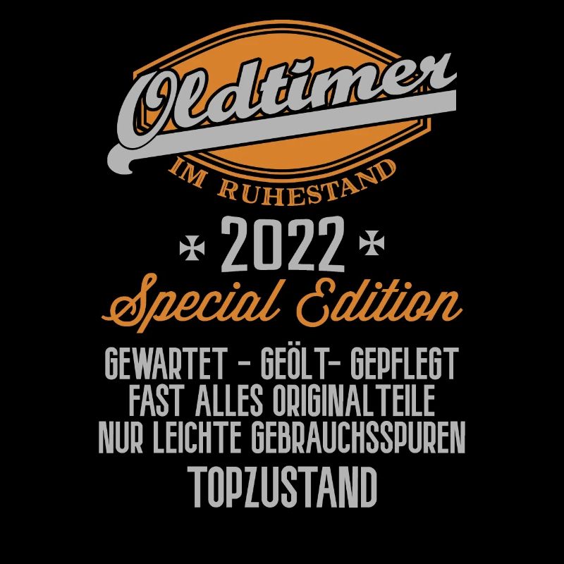 Oldtimer im Ruhestand 2022 Rentner Oldtimer