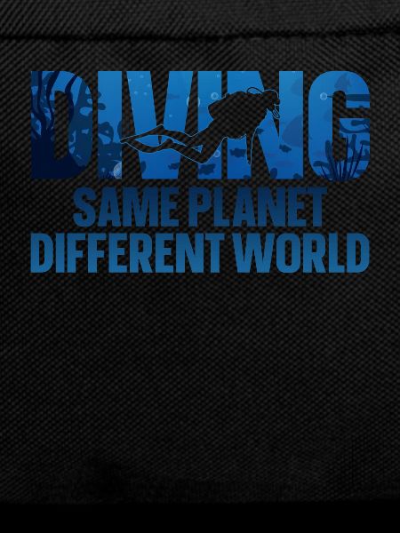 Scuba Diver Diving Same Planet