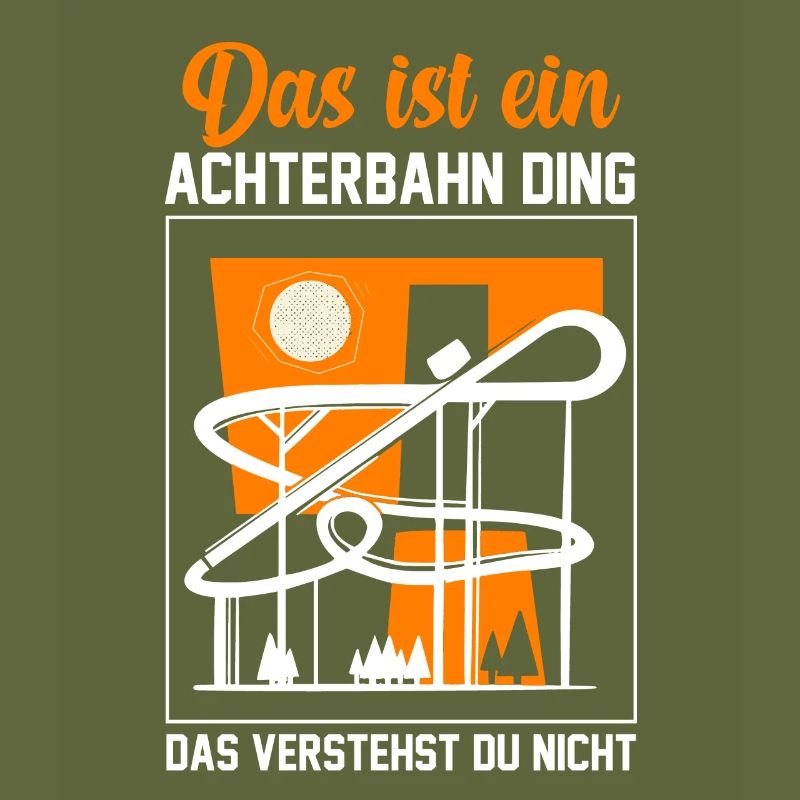 Coasterholic Achterbahn Achterbahnfahrer Freizeitp