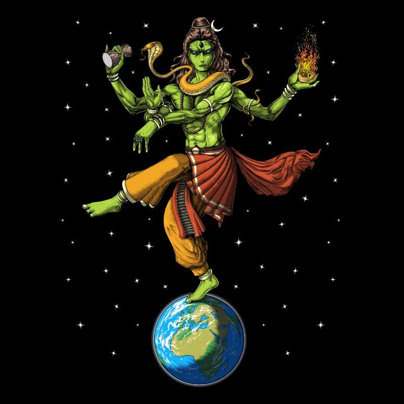 Alien Shiva Hindu God
