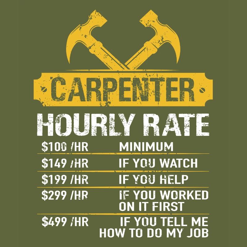 Carpenter Hourly Rate Carpenter Carpenter Master