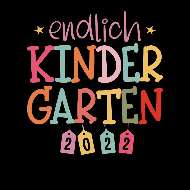 Endlich Kindergarten 2022 Mädchen