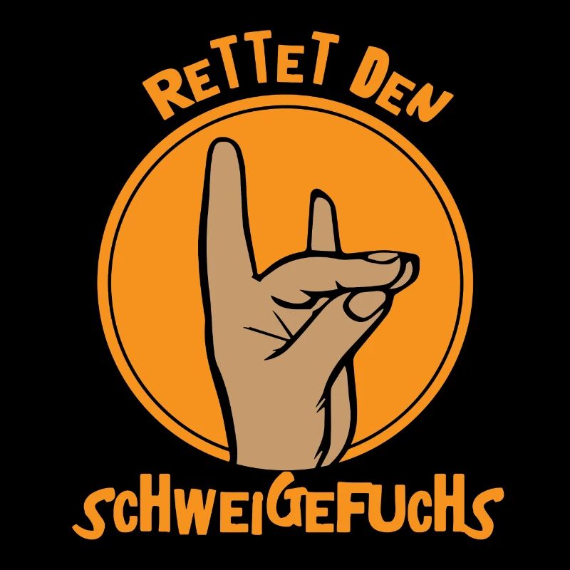 Schweigefuchs Leisefuchs Geschenkidee Geschenk