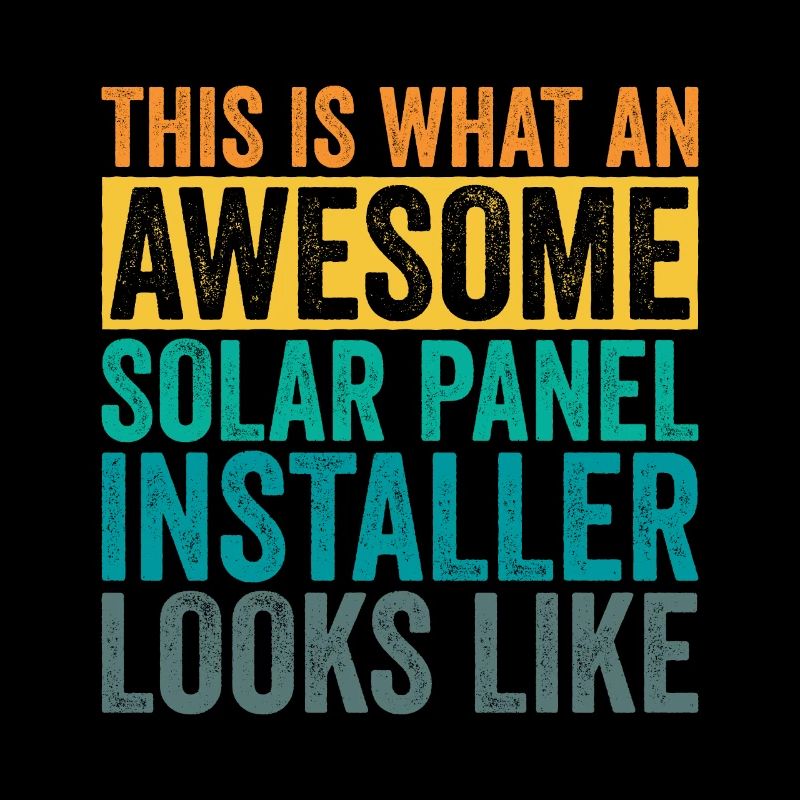 Solarmodul-Installateur