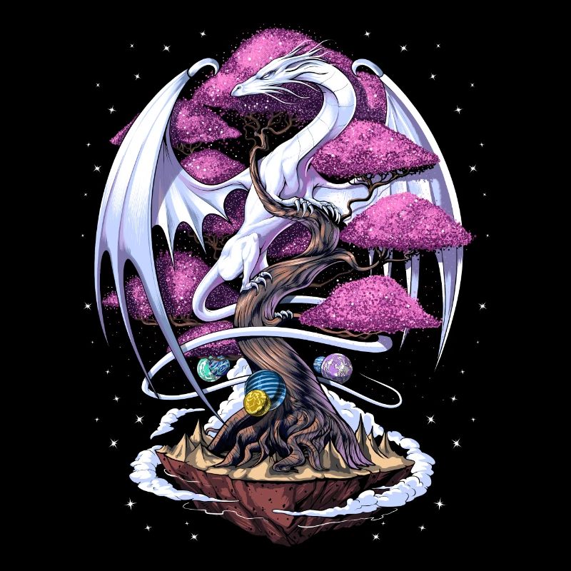 Fleur de cerisier dragon japonais