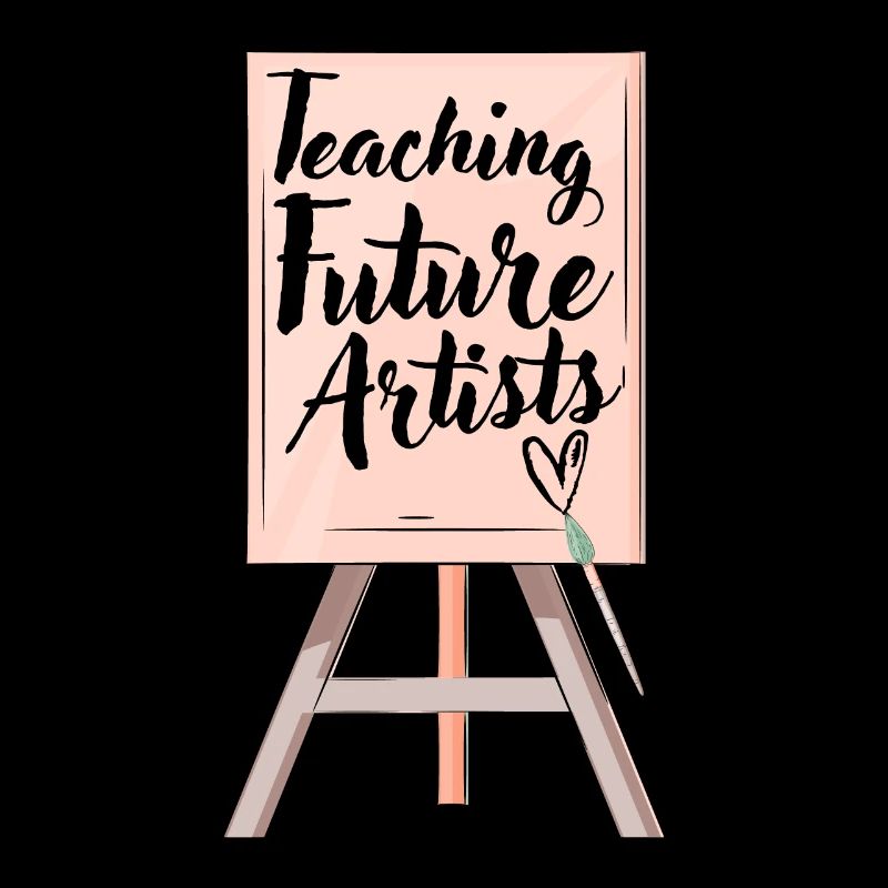 Art Teacher Teaching Future Artists