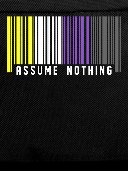 Nonbinary | Non-Binary Pride Barcode Flag