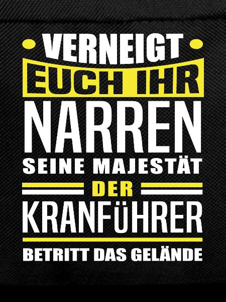 Kranführer Geschenk