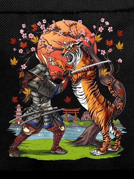 Japanese Samurai Tiger