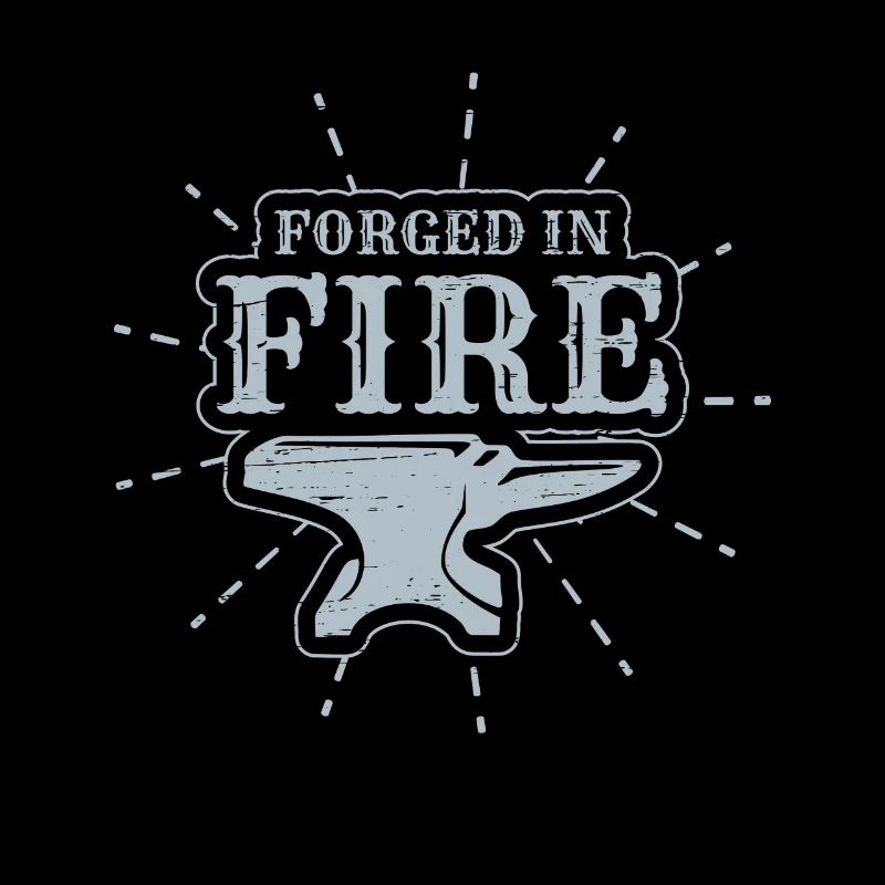 Forgeron forgé dans le feu