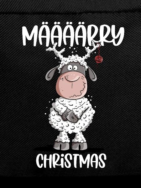 Määärry Christmas Sheep plays reindeer