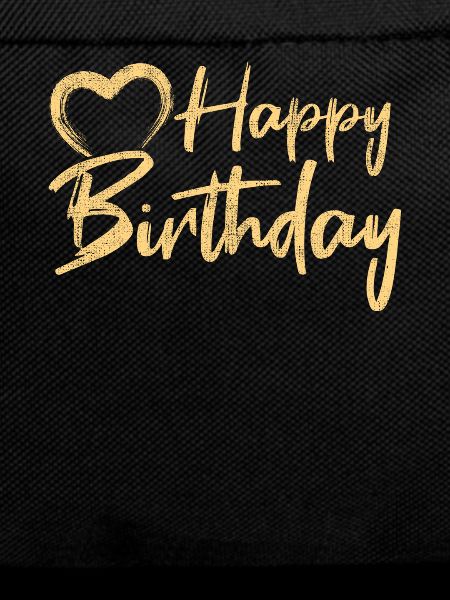 Happy Birthday