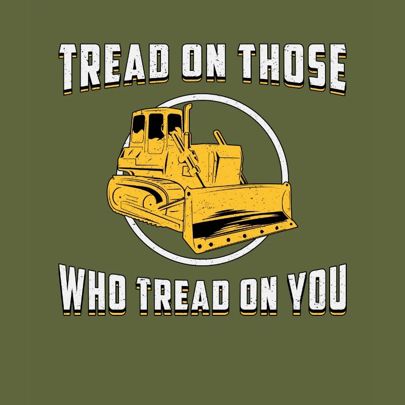 Bulldozer Construction Worker Gift