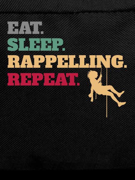 Eat Sleep Rappelling Repeat