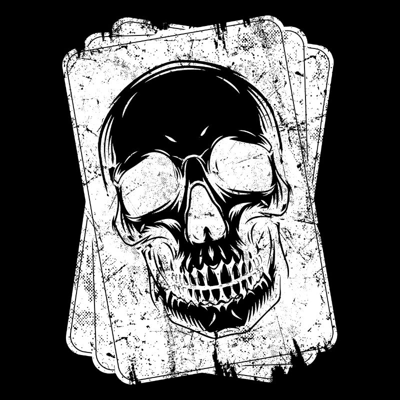 Poker Player Poker Playing Cards Poker Skull