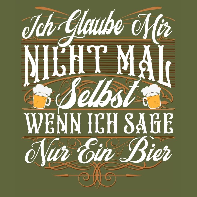 Lustiger Bier Spruch