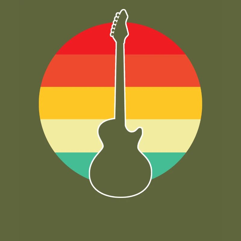 E Guitar Retro