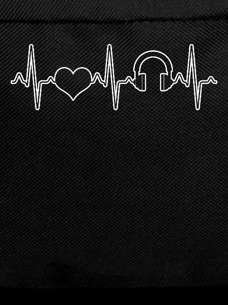 Music Headphone Heartbeat
