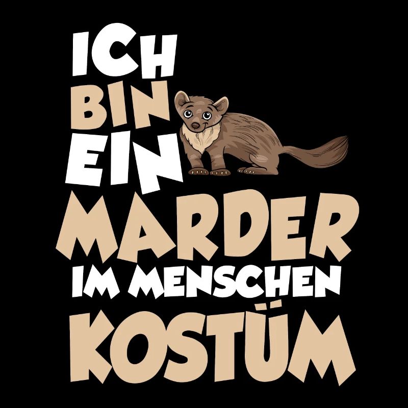 Marder Menschen Kostüm