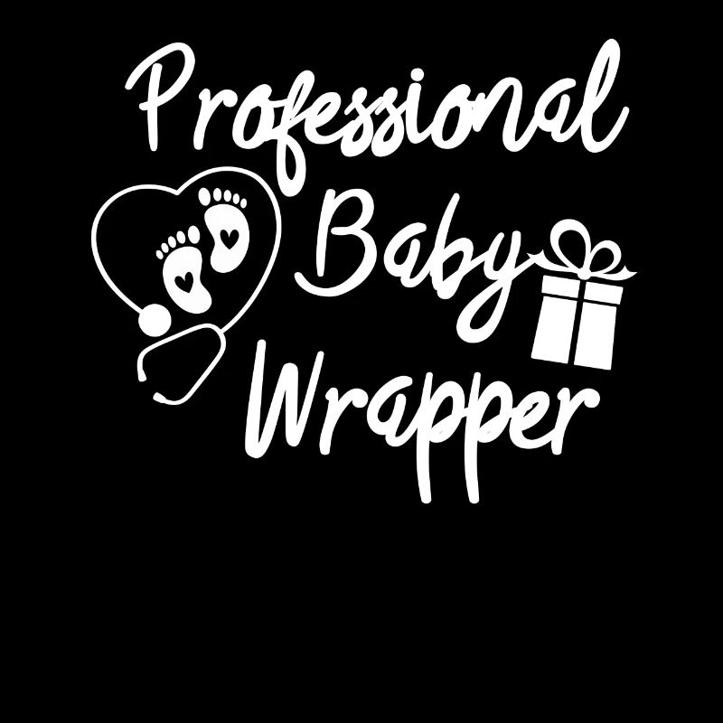 Professional Baby Wrapper Baby Footprints
