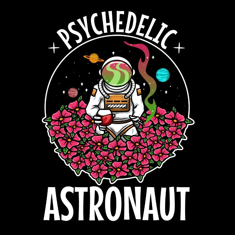 Astronaute psychédélique
