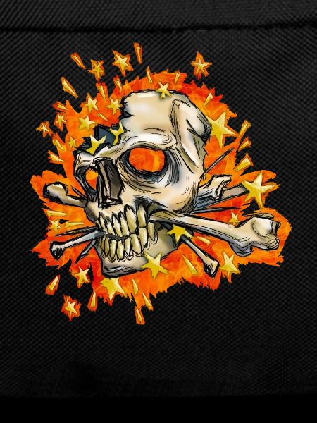 exploding skull