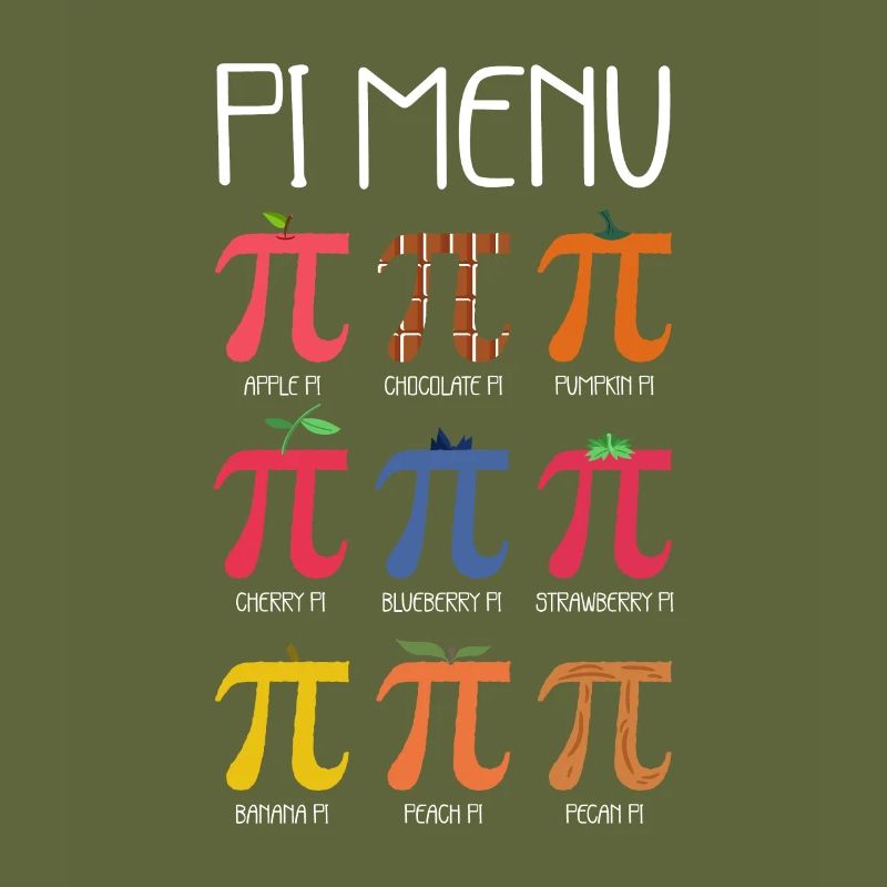 Pi Pie Menu Pi Math Teacher Pi Day