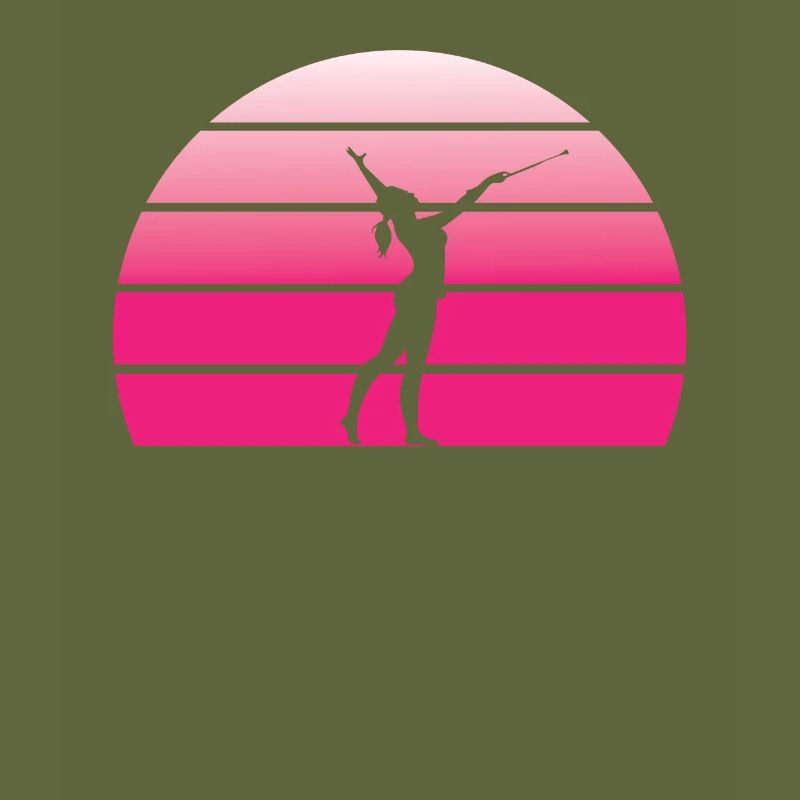 Majorette Silhouette
