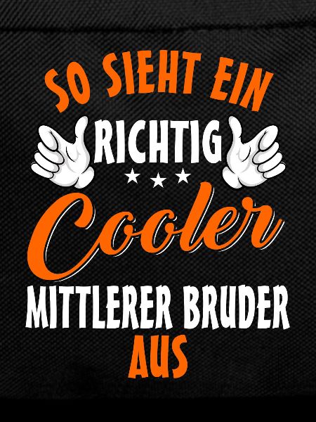 Cooler mittlerer Bruder