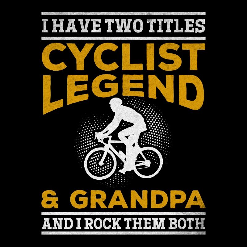 Radfahrer-Legende & Opa und ich rocken sie beide