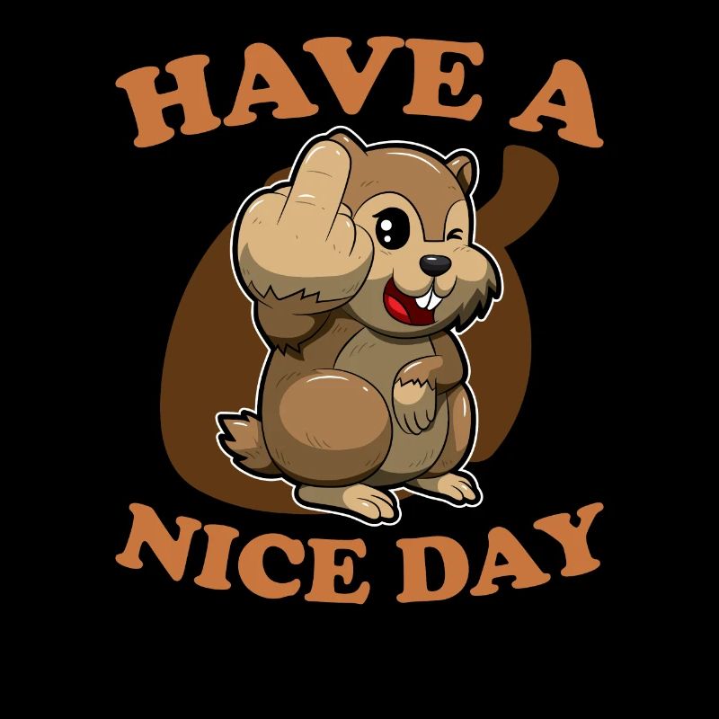 Have A Nice Day Middle Finger