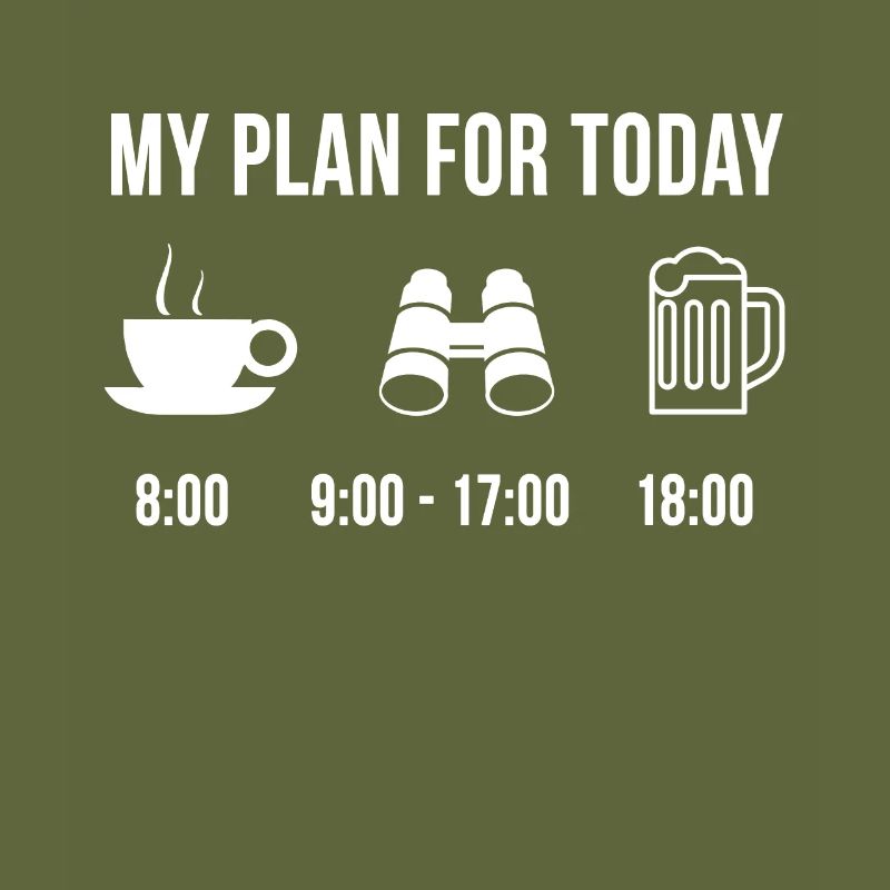 Funny Bird Watching Birds Hobby My Plan For