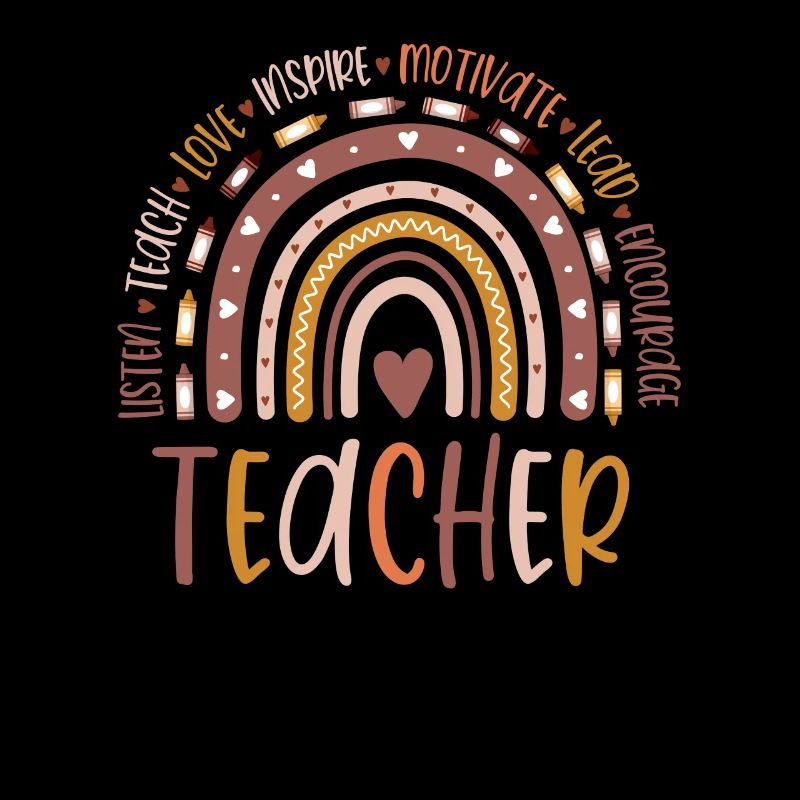 Teacher Melanin Rainbow