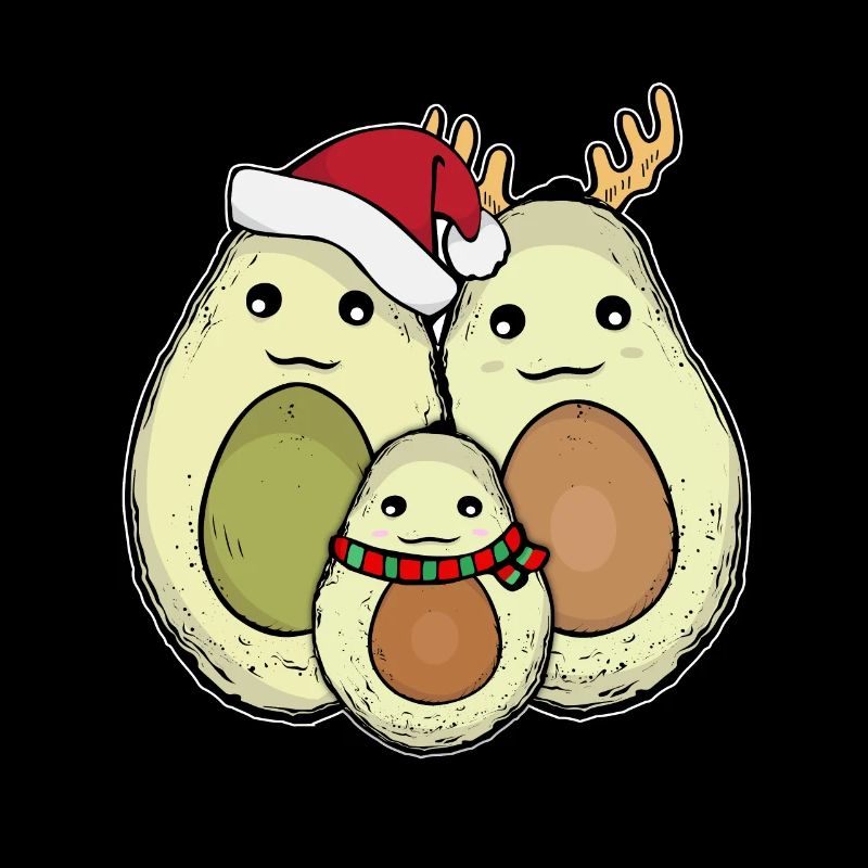 Avocado Lover Gift Christmas Avocado