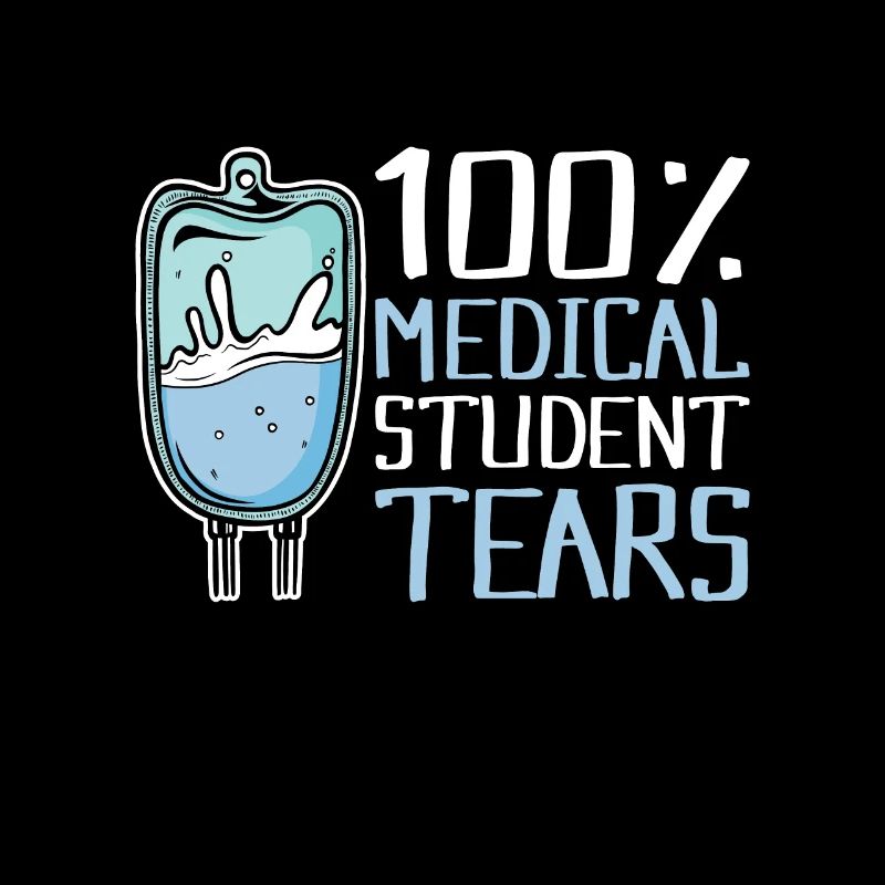 Tränen der Medizinstudenten