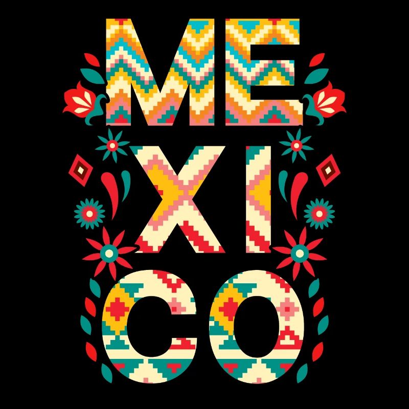 Mexico Talavera Mexican Flag