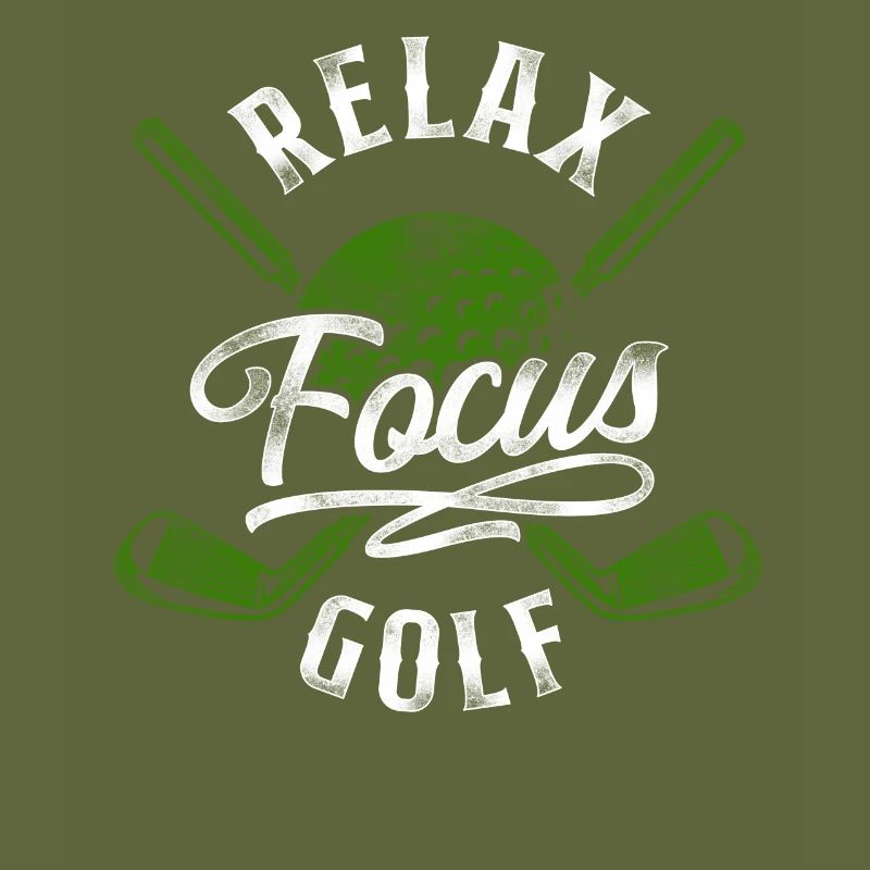 Golf Vintage Relax Focus Golf