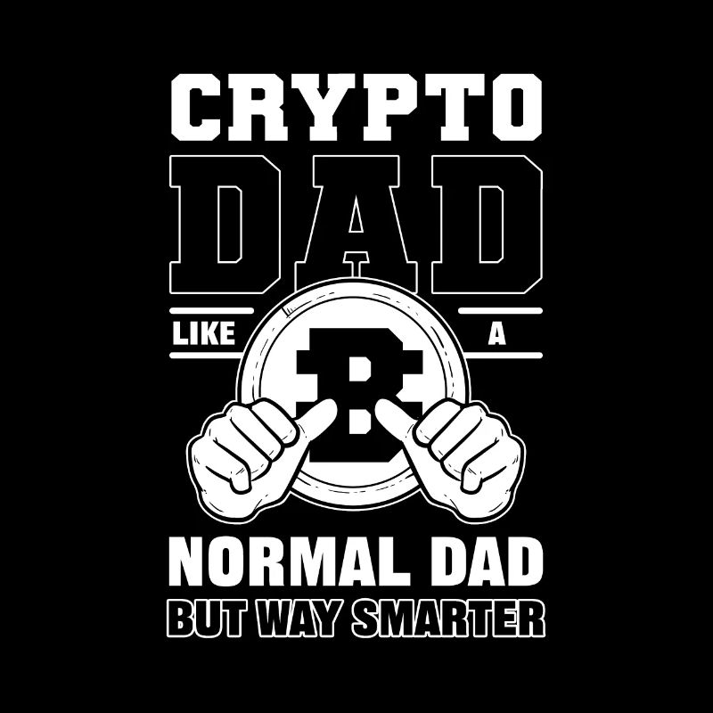 Crypto Papa comme un papa normal mais beaucoup plus intelligent