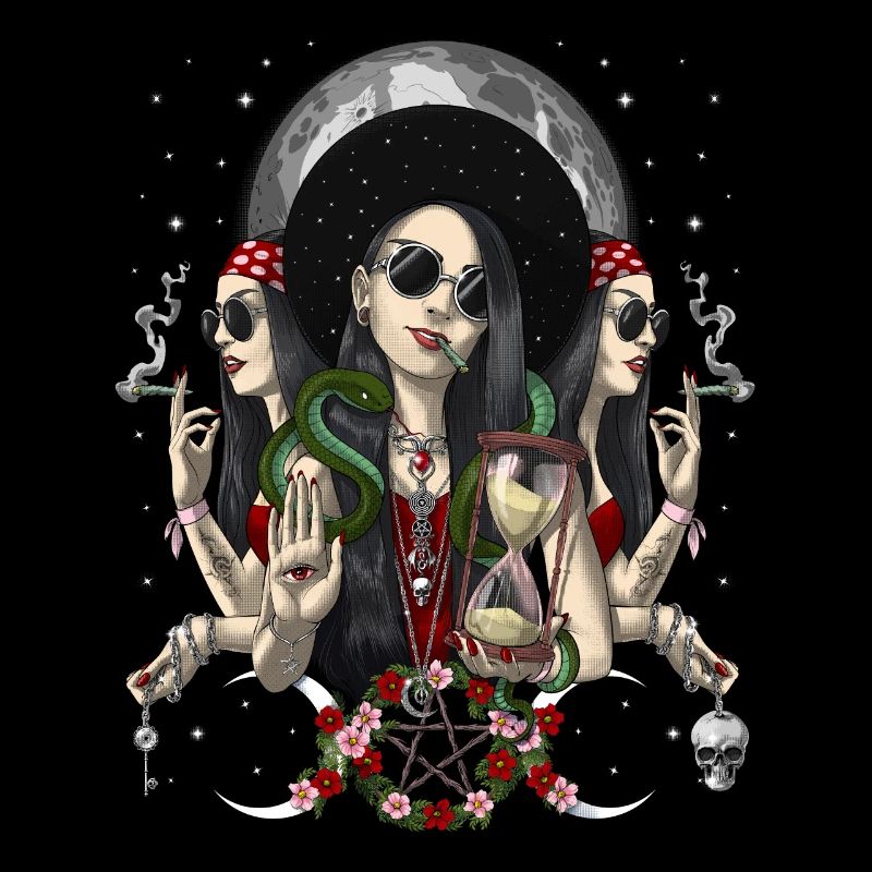 Hecate Triple Moon Goddess
