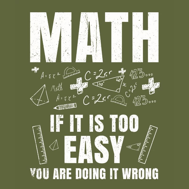 Mathematics Tshirt Professor Geometry Algebra Pi