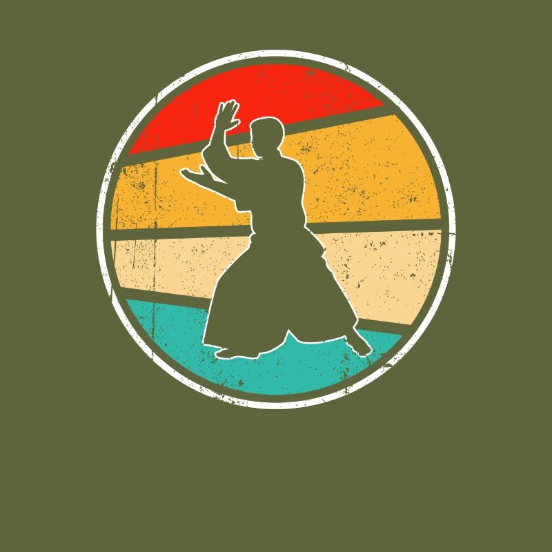 Aikido Retro Logo