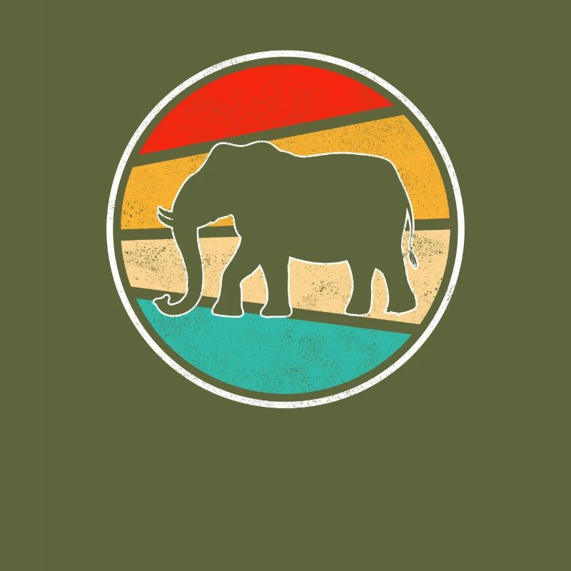 Elephant Retro